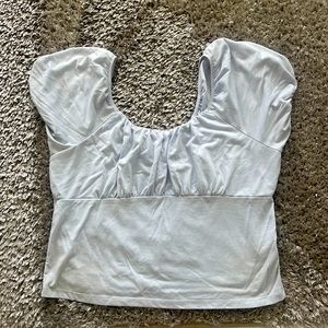 So xxl lilac blue blouse gently used